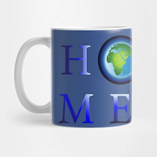 Unisex eco tshirt "home" I Mug